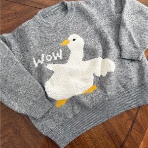 Gray Goose Sweater